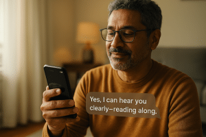 Stay Connected with captionned calls